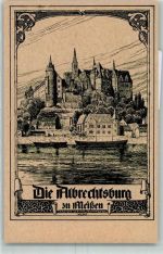 01662 O8250 Meißen , Sachs - Albrechtsburg gez v W Lenz