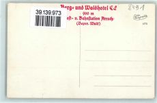93474 W8491 Arrach , Bayerischer Wald - Gasthaus Eck Osser