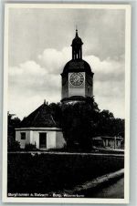 84489 W8263 Burghausen , Salzach - Burg Wasserturm