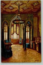 72379 W7450 Hohenzollern , Burg - Erker im Salon der Kaiserin G Kullrich