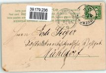 Lithographie Herbstwald Brombeeren Jahreszeit AK Mailick, A. 1902 Gebrauchsspuren