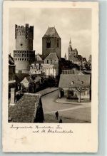 39590 O3504 Tangermünde - Neustädter Tor St. Stephanskirche