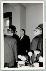 Heinrich Lübke Bundespräsident Politiker 1954 FOTO KEINE AK