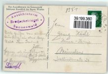 94572 W8351 Langfurth , Niederbay - Brotjackelriegel Aussichtsturm Stempel Aussichtsturm