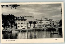 18055 O2540 Warnemünde - Ostsee-Hotel Uferstraße Boote
