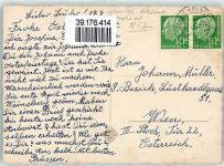Hasen Küken AK Osterei 1957