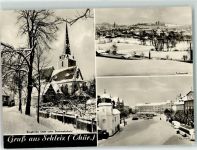 07907 O6550 Schleiz - Neumarkt Reisebusse Bergkirche Winter