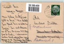 Neujahr Schwein Ferkel im Arm Schornsteinfeger 1941