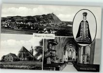 94327 W8443 Bogen , Niederbay - Wallfahrtskirche Bogenberg inneres der Kirche
