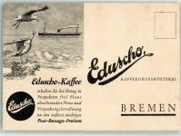 W2800 Bremen Eduscho Bestellkarte AK Kaffeewerbung
