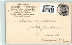 Kirschblüten Kind Pfingsten 1905 Prägedruck