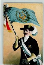 Fahnenträger Schärpe Abzeichen AK Sängerfest