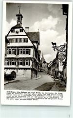 71063 W7032 Sindelfingen - altes Rathaus mit lange Straße