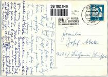 rote Mantel AK Weihnachtsmann 1964