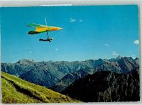 Drachenfliegen in den Alpen AK Paragleiten 1978