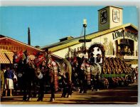 W8000 München Wiesn , Festgespann , Brauereigespann , Bier Oktoberfest