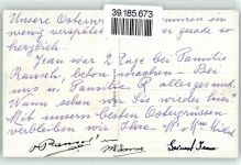 sign. Jim Patt - Ostereierhaus für Küken , Kind Hund AK Osterei Künstlerkarte