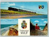 25980 W2280 Morsum , Sylt - Autoreisezug Hindenburgdamm Wappen