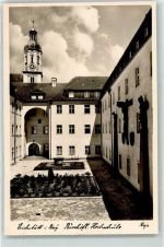 85072 W8078 Eichstätt , Bay - Bischöfliche Hochschule Innenhof
