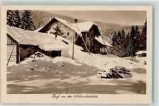 Grosser Arber - Skihütte Schutzhaus