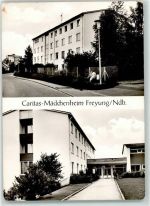 94078 W8393 Freyung , Niederbay Gebrauchsspuren Caritas-Mädchenheim