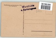 83727 W8162 Fischhausen b Schliersee - Kirche St. Leonhard Brecherspitze Nagelspitze