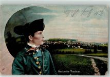 Hessische Trachten Serie 7 Nr. 167 Hess. Tracht, Mandt 1929