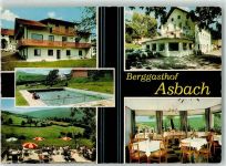 94256 W8371 Asbach b Viechtach - Gasthaus Asbach Schwimmbad