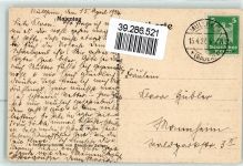Gedicht Maientag sign. Anneliese Zeller AK Scherenschnitt 1927
