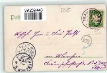 83278 W8220 Traunstein , Oberbay 1904 - Traun Stein Kreuz