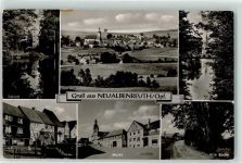 95698 W8591 Neualbenreuth - Schloss Markt Alte Buche