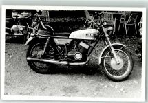 Yamaha auf Foto Motorrad Privatfoto KEINE AK