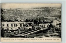 Thessaloniki Saloniki 1918 - Blick auf die Stadtmauer