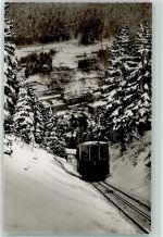 75323 W7547 Bad Wildbad im Schwarzwald - Winter Bergbahn auf den Sommerberg