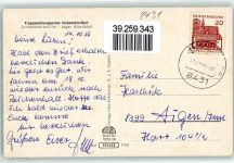 92366 W8431 Hohenfels , Oberpf - Erholungsheim Postamt Truppenübungsplatz Bundeswehrkantine Lager Albertshof
