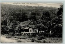 38889 O3721 Treseburg 1909 - Hotel Weisser Hirsch