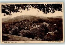 99891 O5801 Winterstein , Thüringerw - Blick vom Hopfenberg