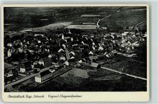 92526 W8474 Oberviechtach Foto AK Fliegeraufnahme
