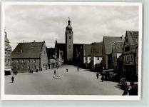 92421 W8460 Schwandorf , Bay Foto AK Oldtimer Marktplatz