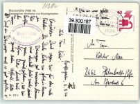 83486 W8243 Blaueishütte - Blaueisspitze Hochkalter Blaueisgletscher Hüttenstempel