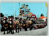 W8000 München Wiesn , Festgespann , Brauereigespann , Bier Oktoberfest