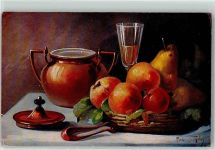 Stilleben Äpfel Birnen TSN Serie 1488 Golay, M.