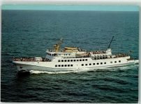 W2190 Cuxhaven MS Funny Girl Reederei Cassen Eils Seebäderschiff