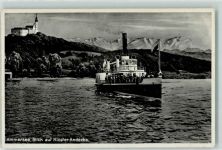 Schiffe Personendampfer Kloster Andechs Ammersee Binnenschiff