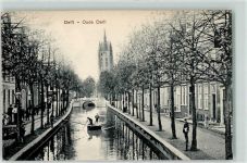 Delft Schiffe Frachtkahn Oude Delft Treidler Handelsschiff