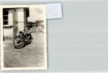 NSU Fox Motorrad Privatfoto KEINE AK