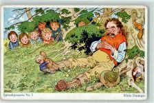 Sprookjes Serie Nrt. 3 Zwerg Märchen AK Baumgarten, Fritz