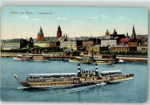 W6500 Mainz a Rhein Schiffe Raddampfer Rheinschiff