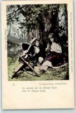 Komponist Humperdinck "Königskinder" Serie Nr. IV Märchen 1900
