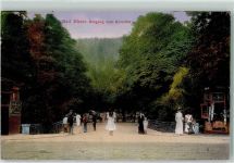 08645 O9933 Bad Elster 1914 - Eingang zum Kurplatz